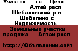 Участок 6.6 га  › Цена ­ 2 500 000 - Алтай респ., Шебалинский р-н, Шебалино с. Недвижимость » Земельные участки продажа   . Алтай респ.